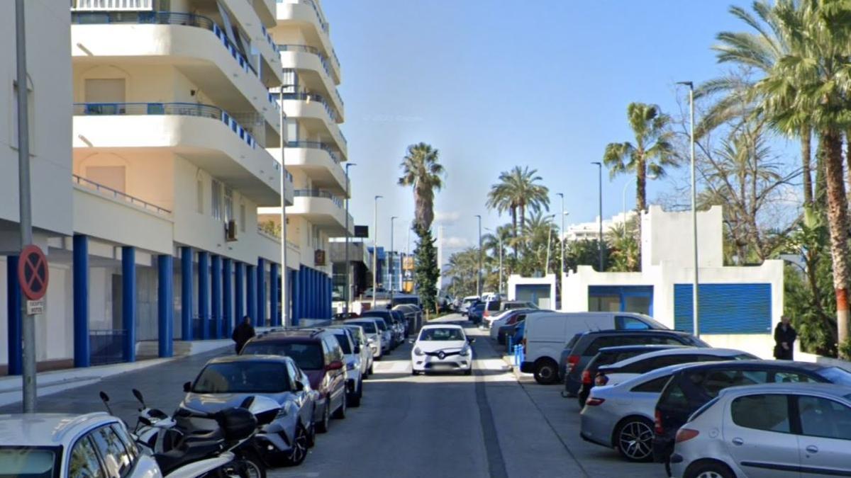 Avenida de Marbella donde se ha producido el tiroteo.
