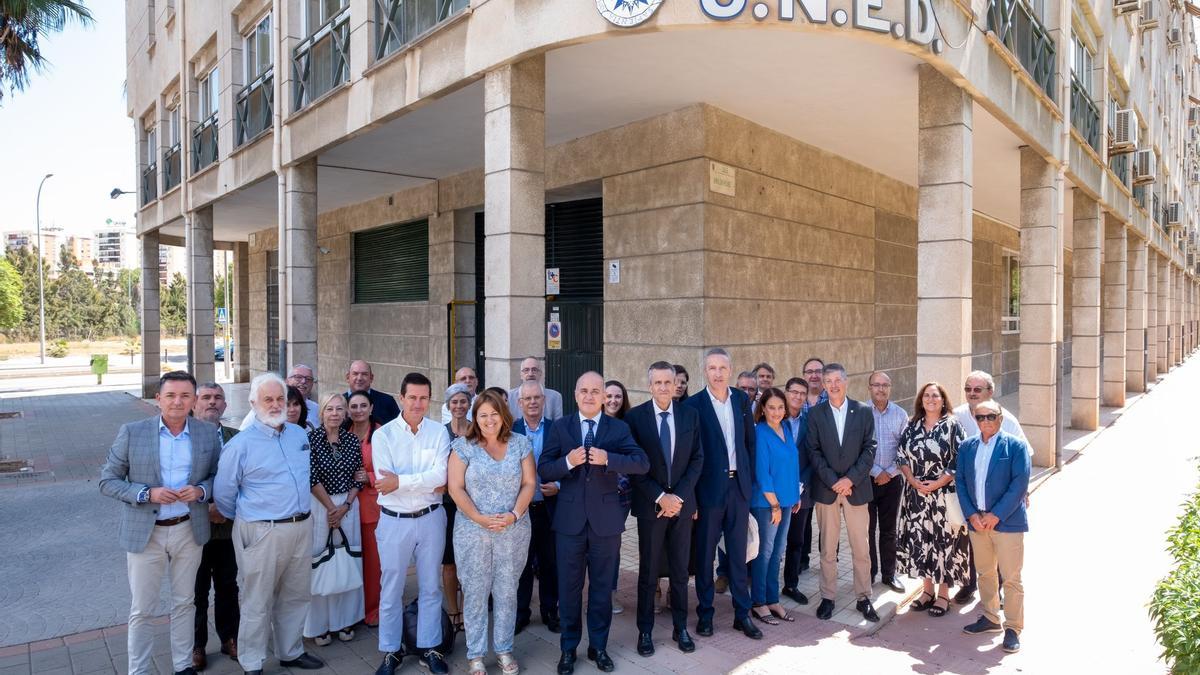 La UNED y sus directores de los centros del Campus Sur