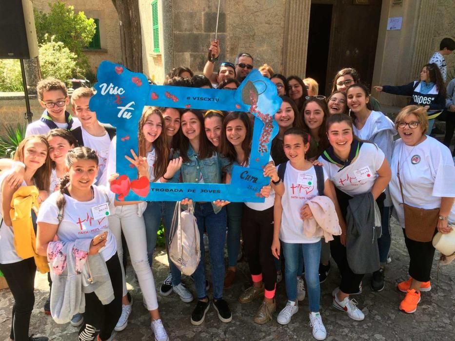 Cura acoge un encuentro de jóvenes cristianos de Mallorca