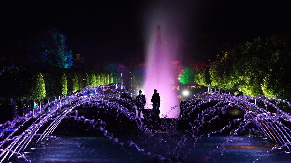 El espectáculo de luz y sonido, ?Naturaleza Encendida? en el Alcázar.