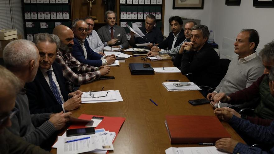 Consejo Rector de la Junta Pro Semana Santa, celebrado este lunes en la sede de Jesús Nazareno de la calle Viriato