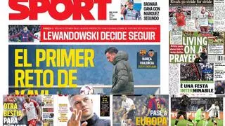 El reto de Xavi, la plegaria de Arteta, la fiesta 'Interminable' y el título del PSG, en las portadas de hoy