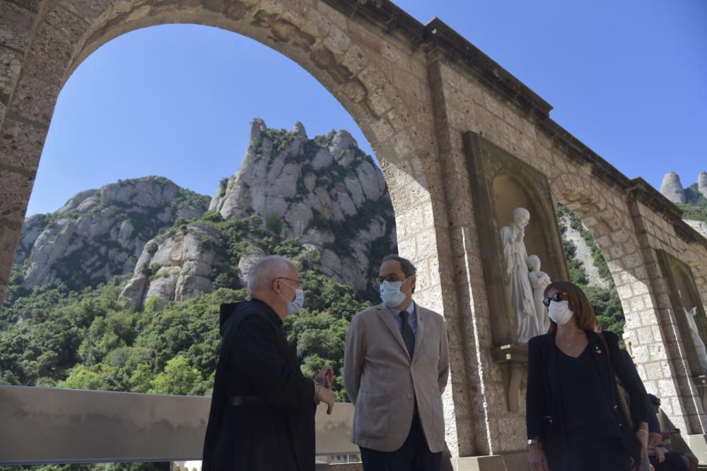 El president Torra presenta la primera ruta de «Camins del català»