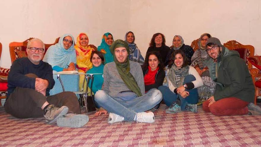 Reunión con la Unión Nacional de Mujeres Saharauis.
