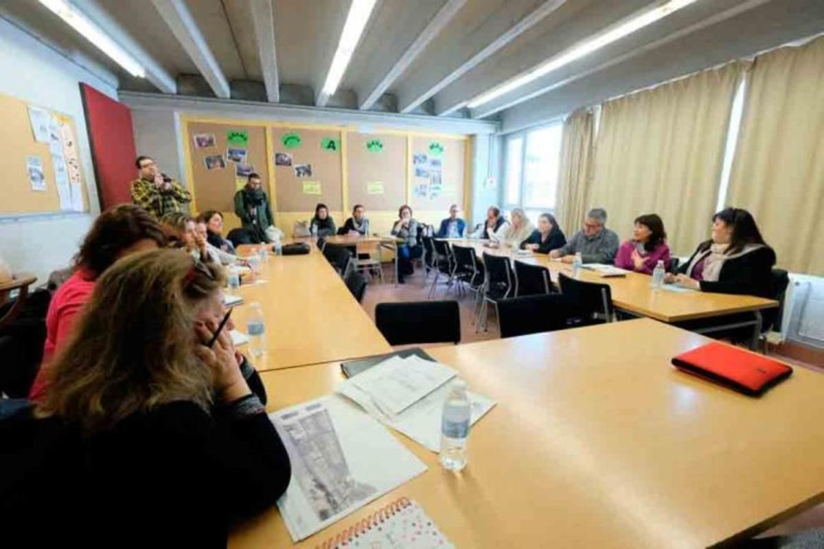 Presentació del projecte d’ampliació de l’institut escola Gavà Mar. 