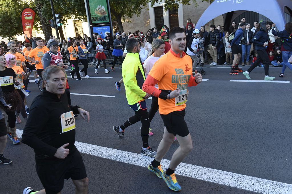 La San Silvestre 2025 en Murcia, en fotografías