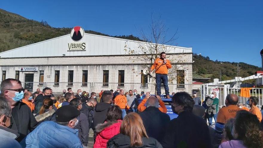 El Principado, esperanzado en encontrar un inversor para la planta de Vesuvius: &quot;Hay cuestiones avanzadas&quot;