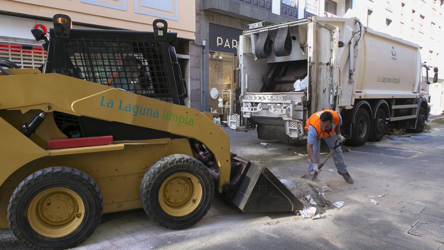 La Junta de Gobierno de La Laguna aprueba adjudicar a Urbaser el servicio de limpieza