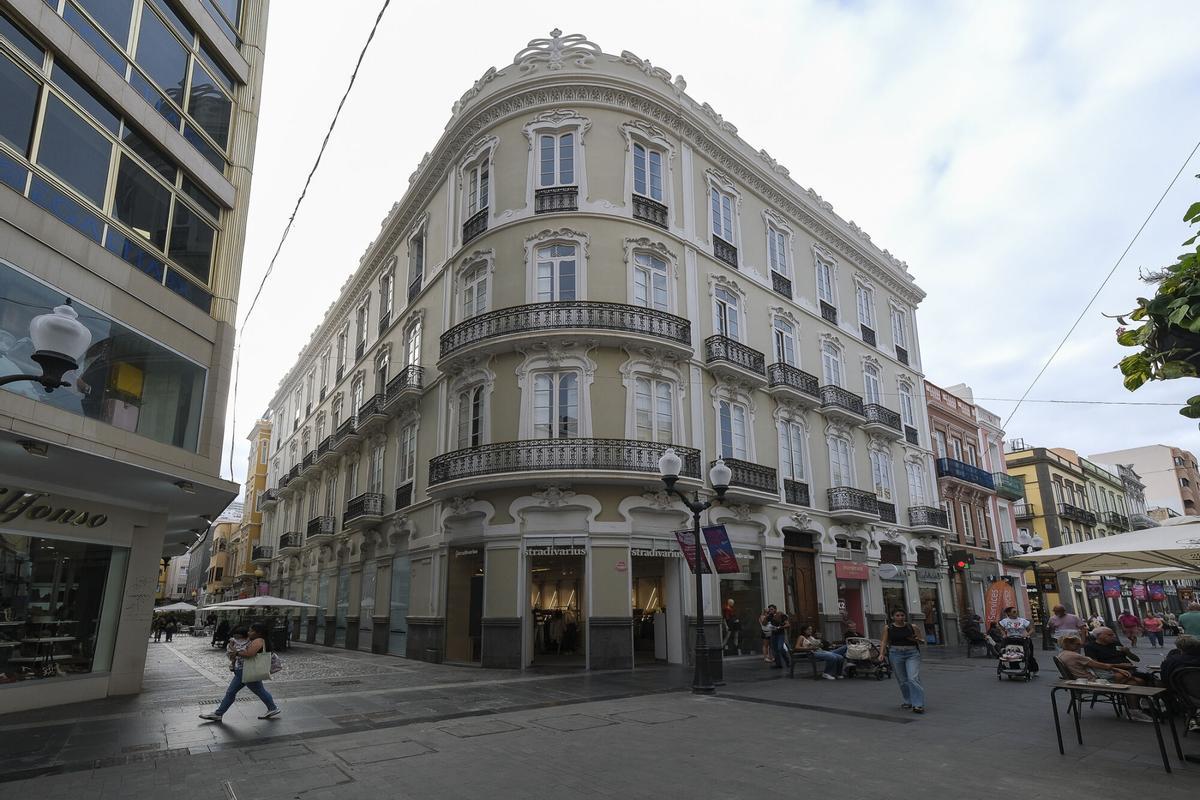 Casa Lleó, en la calle Triana.