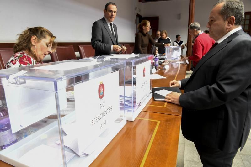 31-01-20 GENTE Y CULTURA. COLEGIO DE ABOGADOS. LAS PALMAS DE GRAN CANARIA. Votaciones para el cambio de nombre en el Colegio de Abogados.     Fotos: Juan Castro.  | 31/01/2020 | Fotógrafo: Juan Carlos Castro