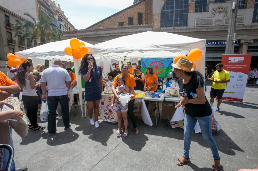 La jornada de puertas abiertas se celebró en la plaza del Mercado