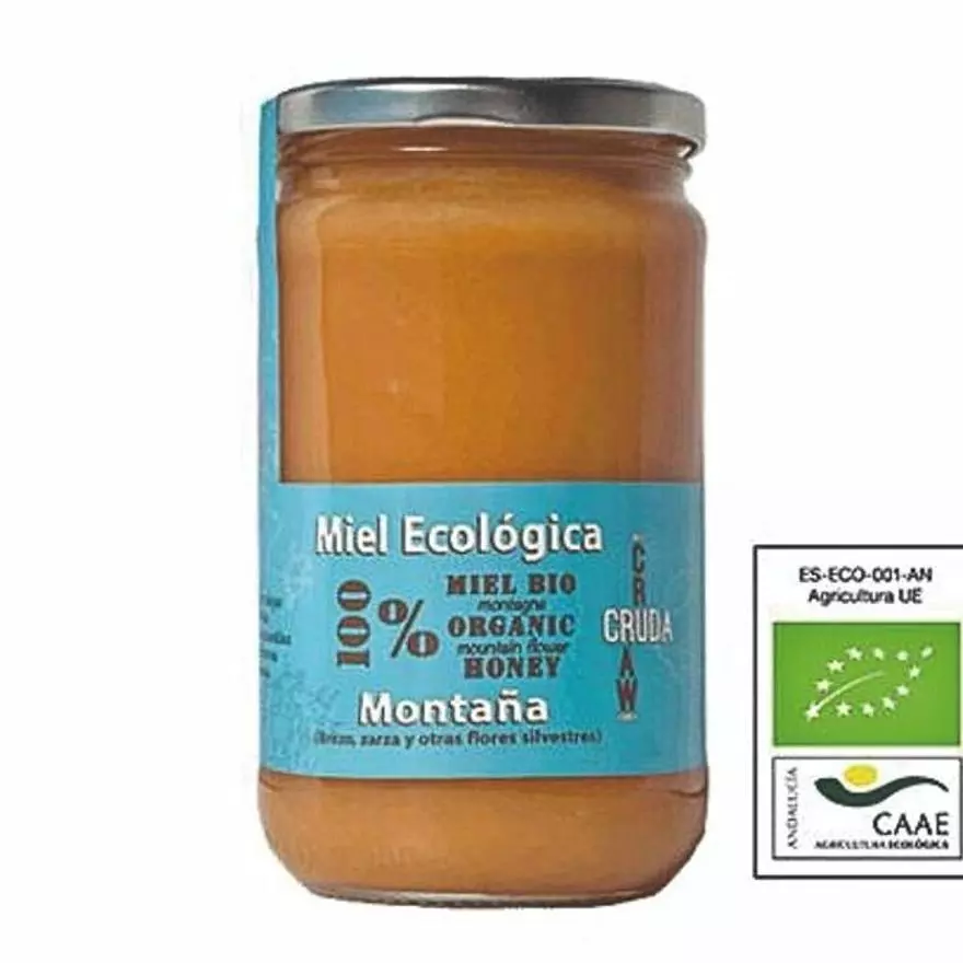 Miel cruda ecológica montaña
