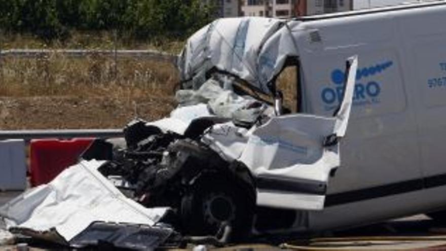 Dos muertos por accidente de tráfico en Zaragoza