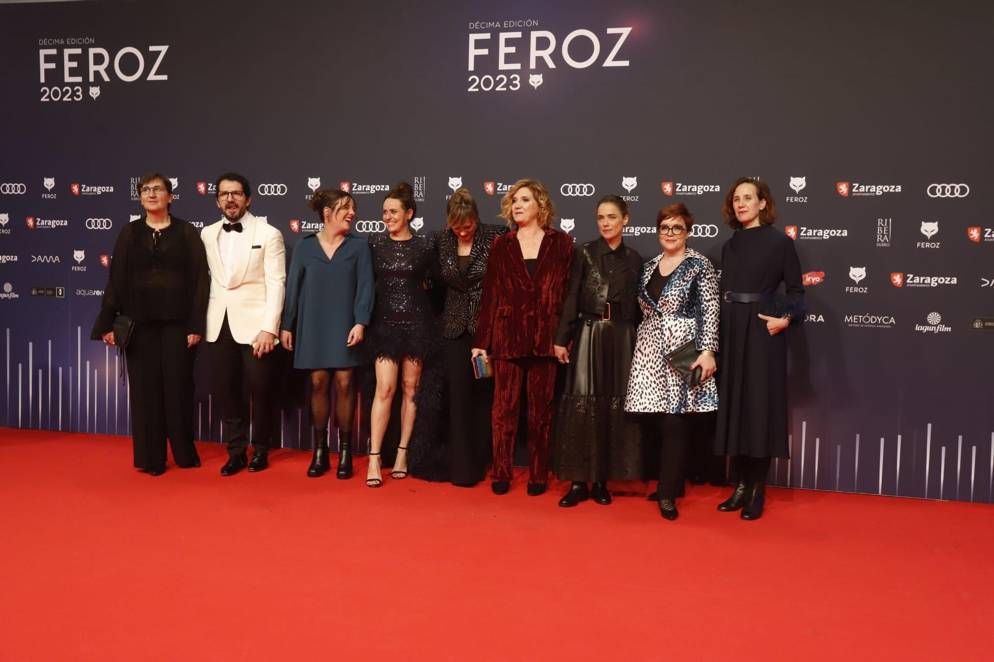 Alfombra roja de los premios Feroz