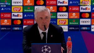 Ancelotti, en rueda de prensa