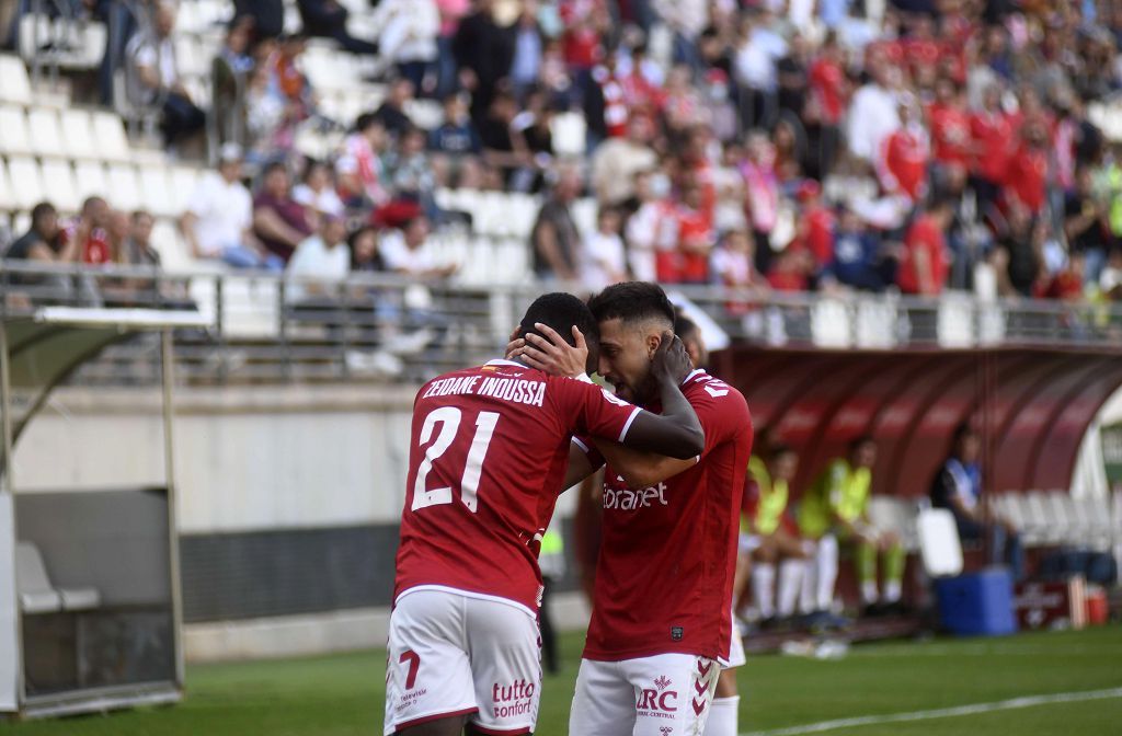 La victoria del Real Murcia frente al Águilas, en imágenes