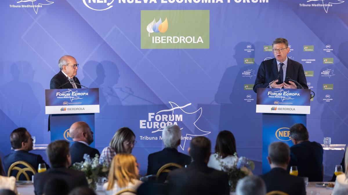 Ximo Puig intervino en el Forum Europa Tribuna Mediterránea.