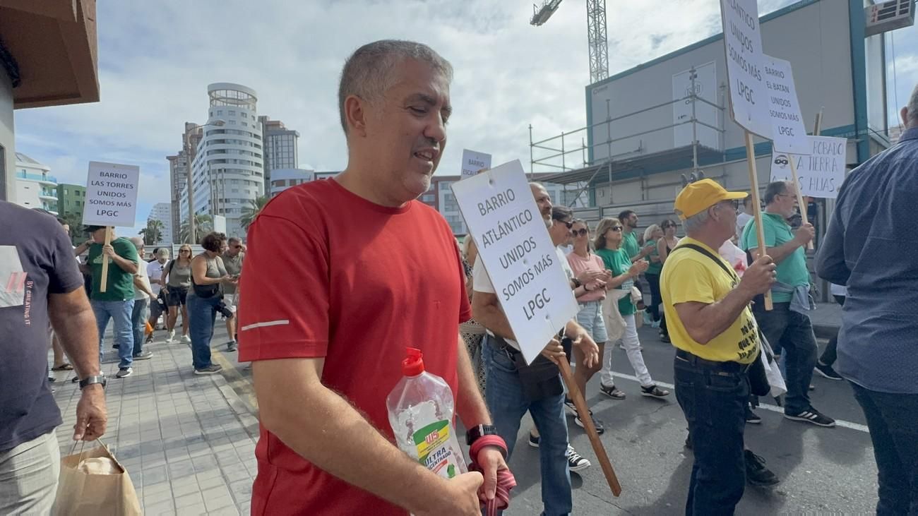 Manifestación en Guanarteme contra la gentrificación y la especulación inmobiliaria