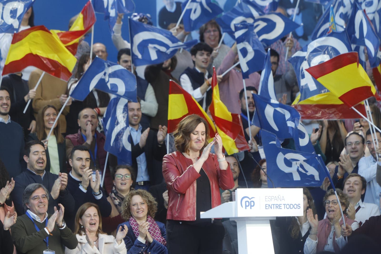 Clausura de la intermunicipal del PP en València