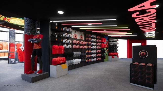 Así será la nueva tienda del Real Mallorca en Son Moix