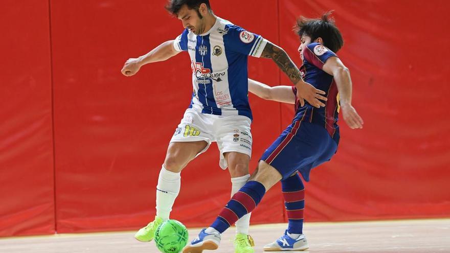 Charlie, durante el partido