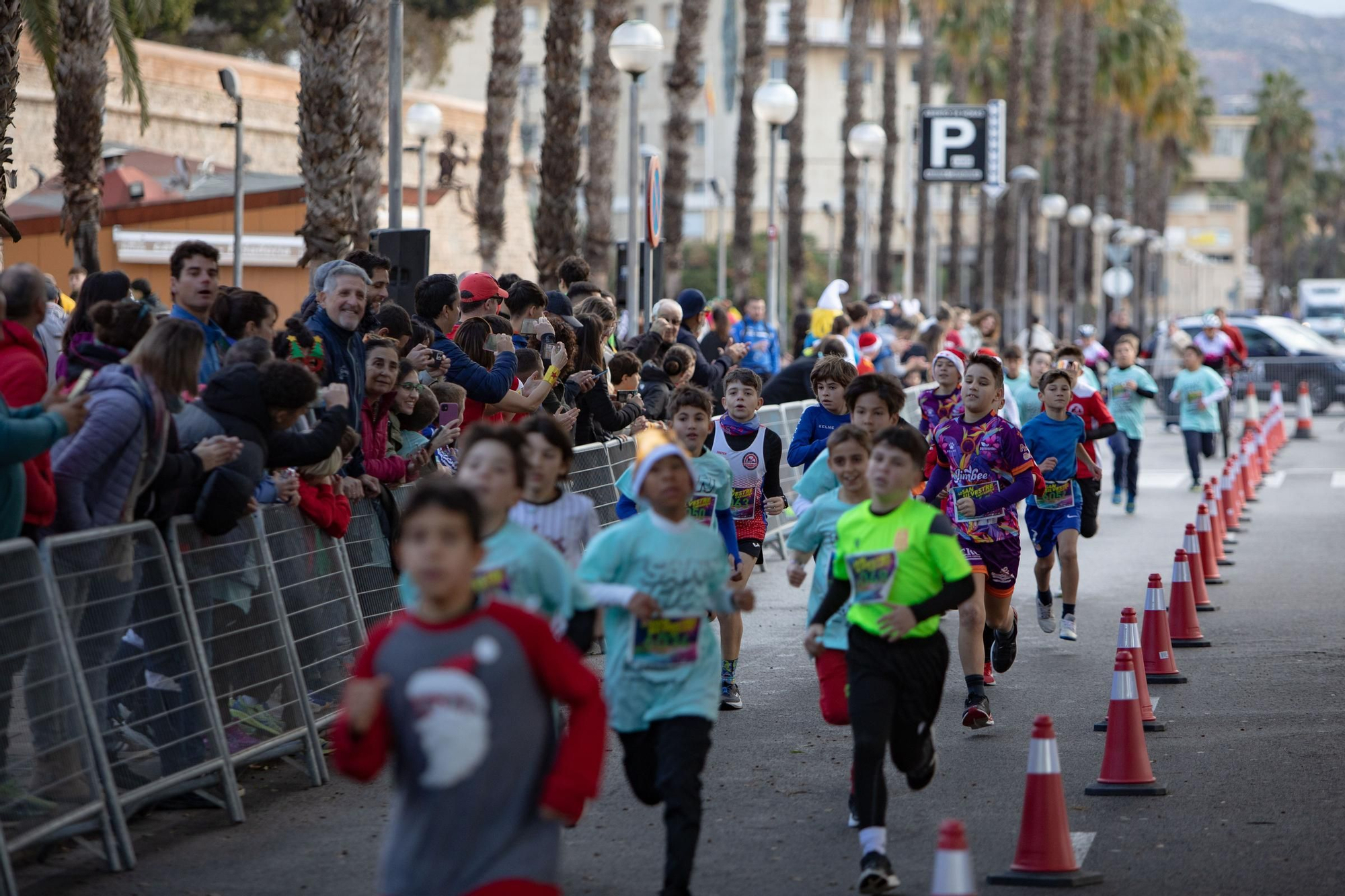 Las imágenes de la San Silvestre infantil 2024 en Cartagena