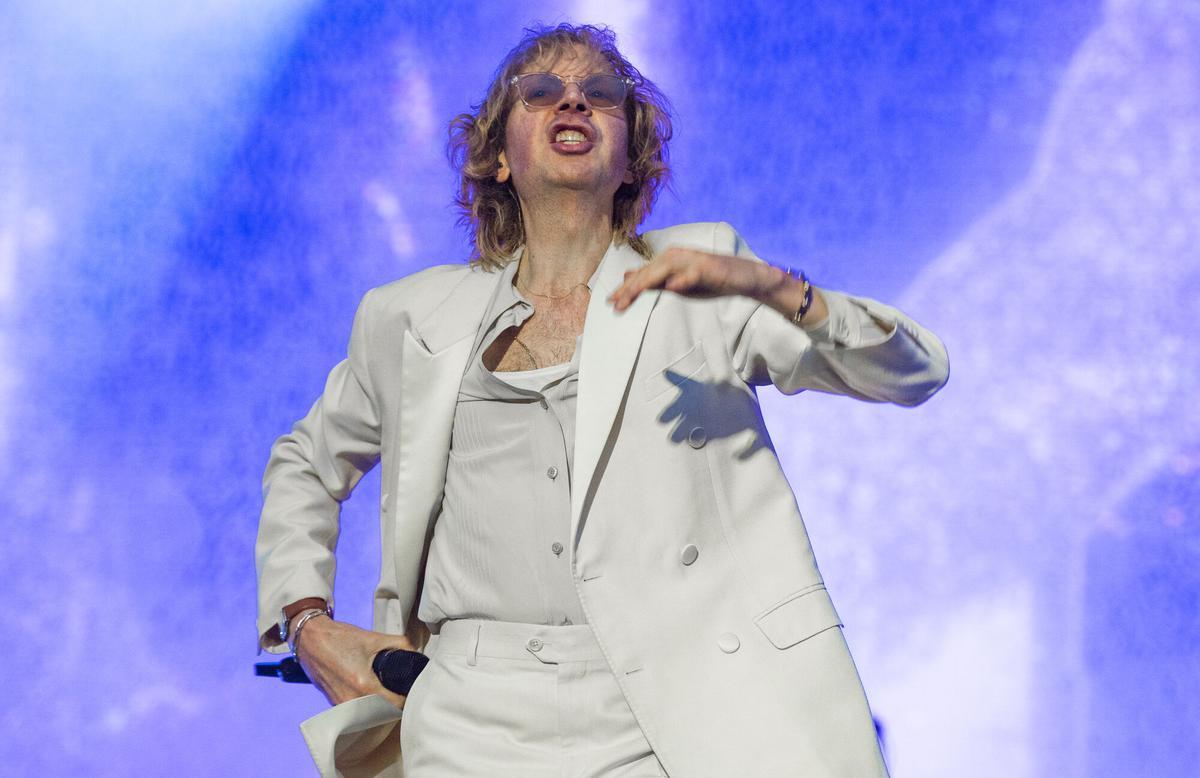 Beck, en su última visita a Barcelona, en el Primavera Sound