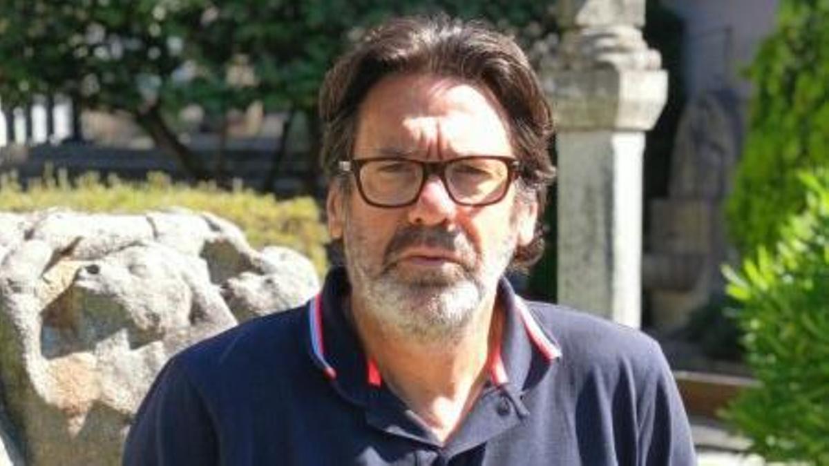 Abel Gallego, presidente del Círculo Recreativo de Porriño.