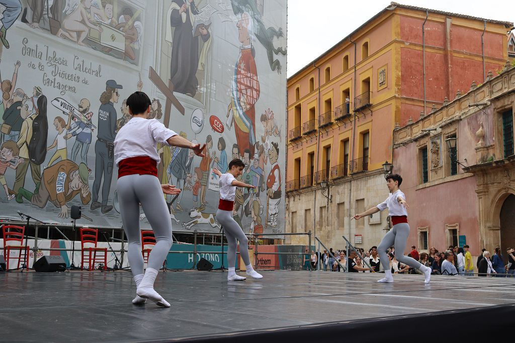 Asi celebra Murcia el Día Mundial de la Danza