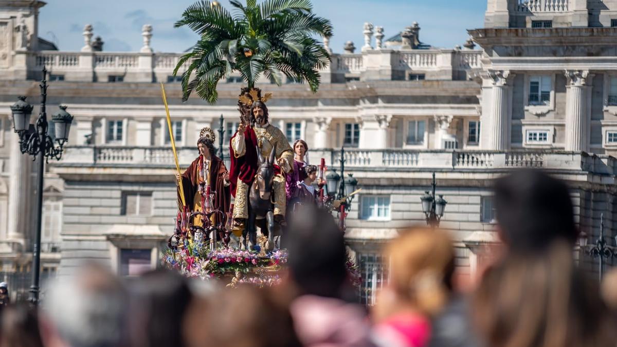 La Procesión de Nuestro Padre Jesús del Amor (La Borriquita).