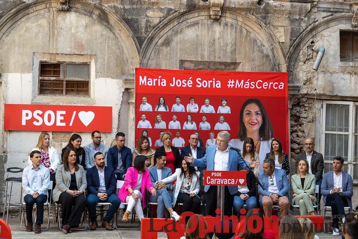 Descubre la lista del PSOE a la alcaldía de Caravaca