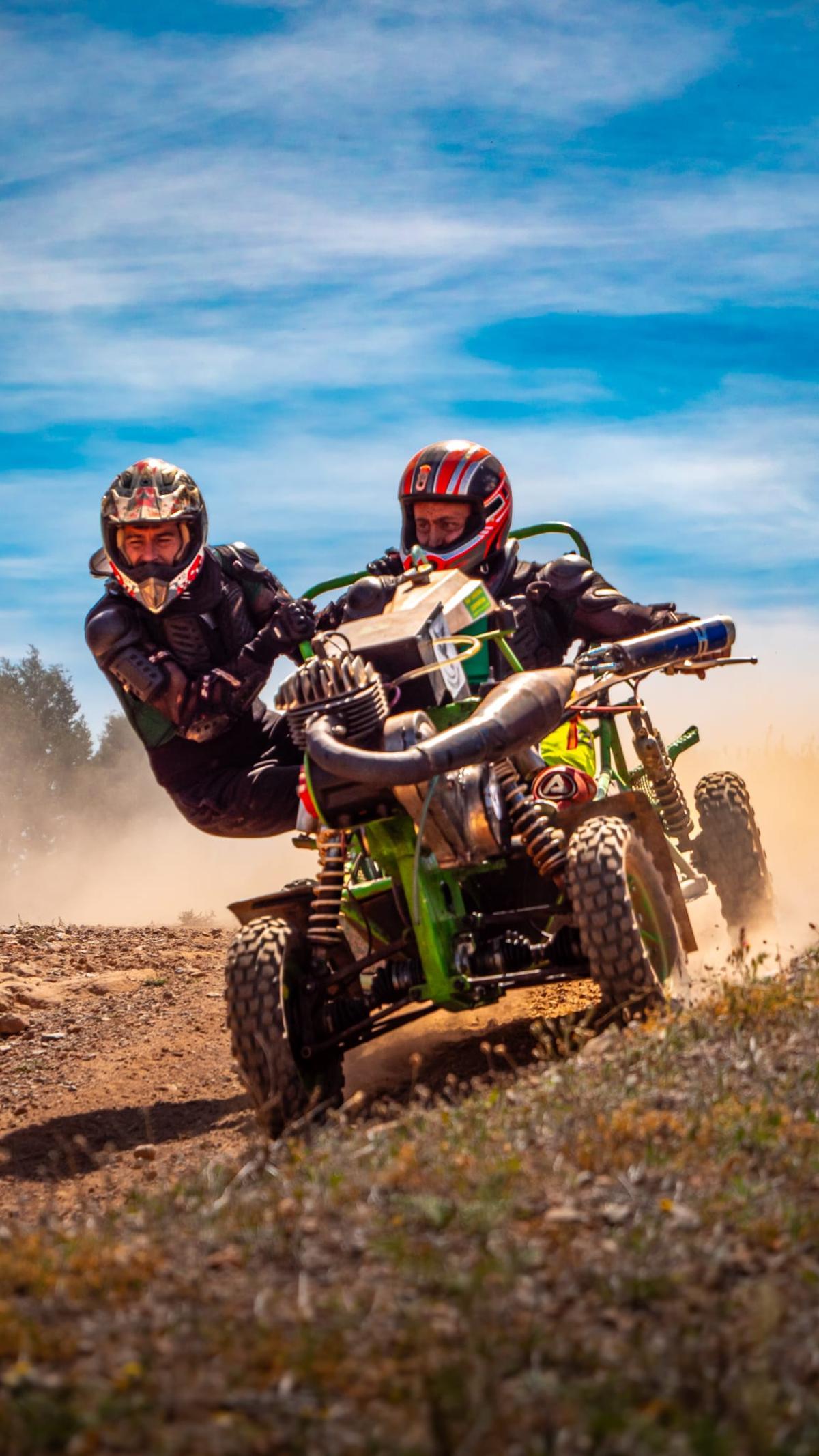 Un equipo participante, en acción en la Transbetxí.