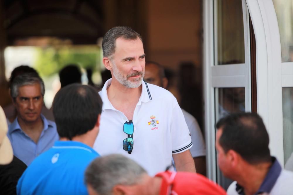 König Felipe VI. bei der Copa del Rey