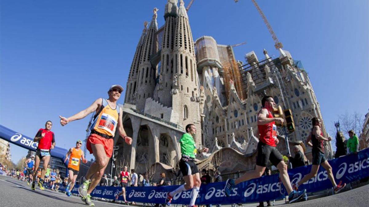 Barcelona se inunda de runners