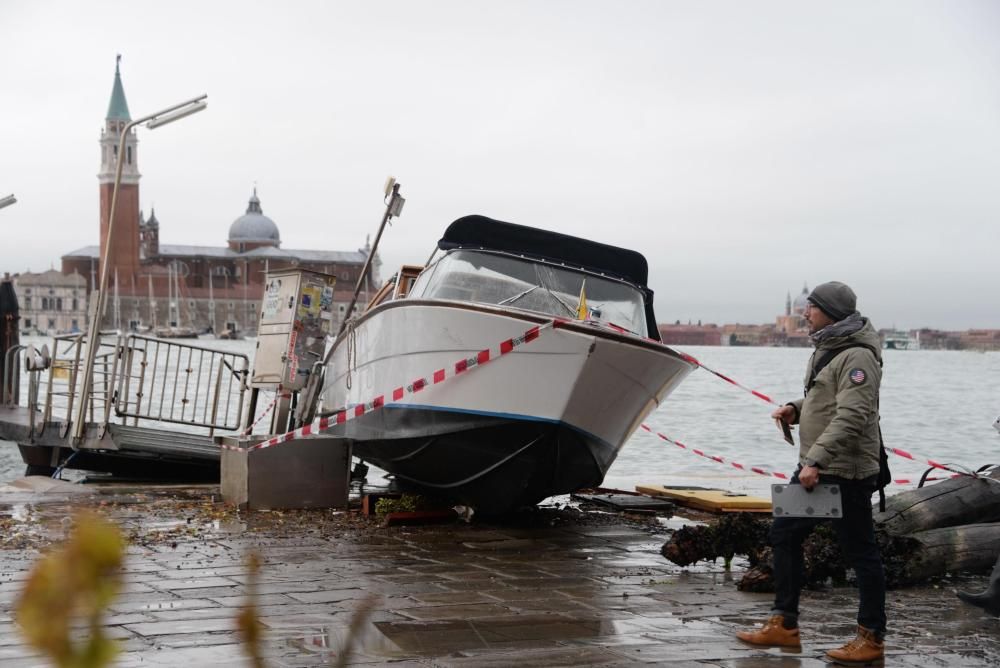 Graves inundaciones en Venecia