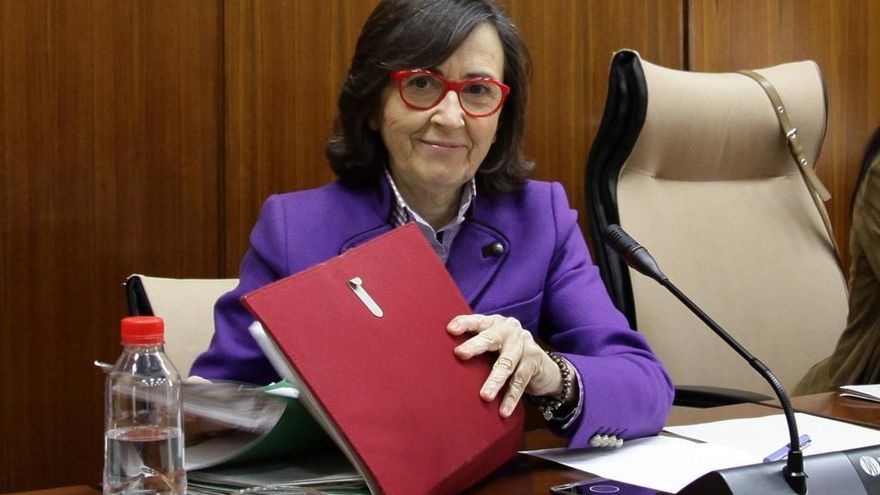 La consejera de Justicia compareció ayer en comisión parlamentaria.