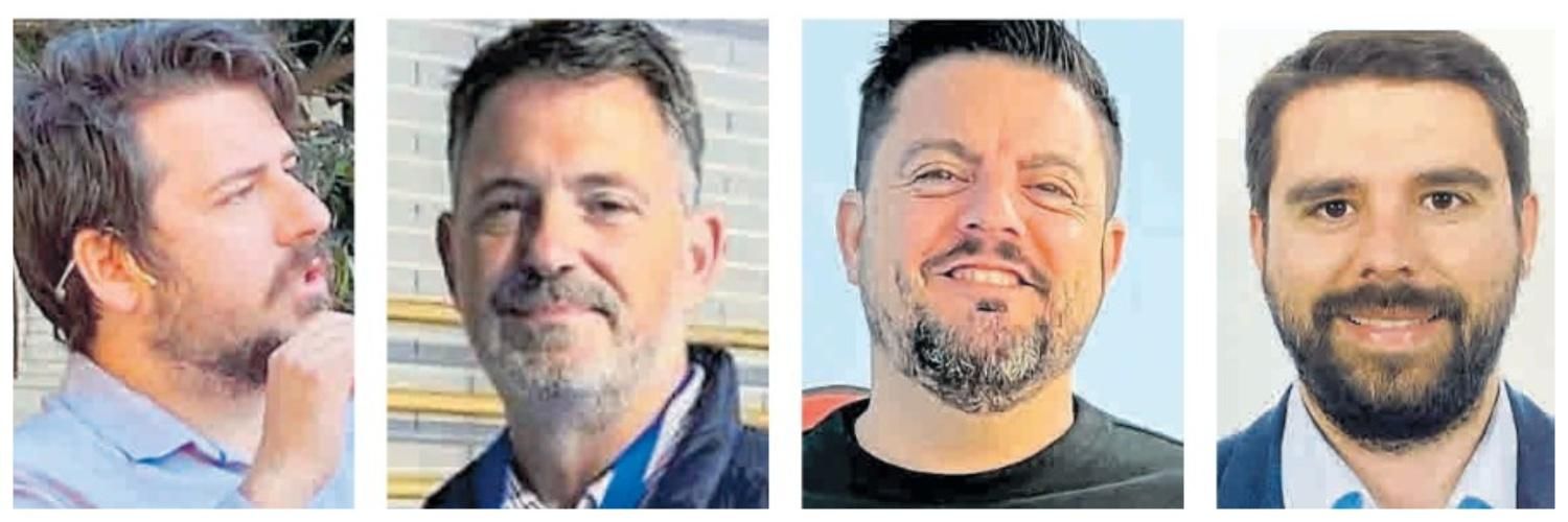 García, García Cortell, Quiles y Calabuig está a punto de incorporarse al consistorio por sus respectivos partidos