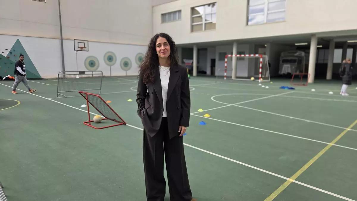 La presidenta de la Fundación Rafa Nadal, ayer en la sede de Nou Llevant