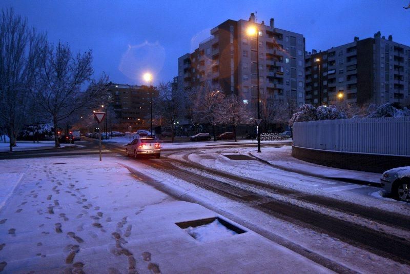 Nevada en Aragón