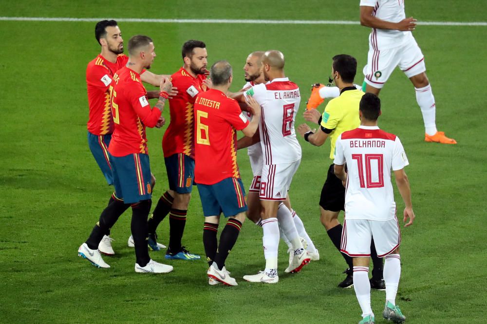 Mundial de Rusia: España-Marruecos