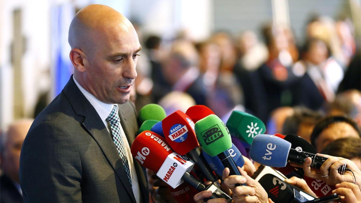 Luis Rubiales, presidente de la RFEF