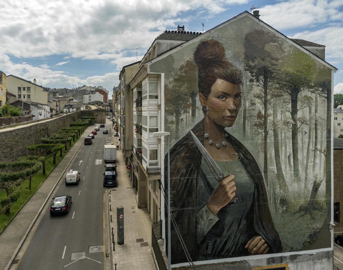 'Copora' representa a una mujer gallega autóctona