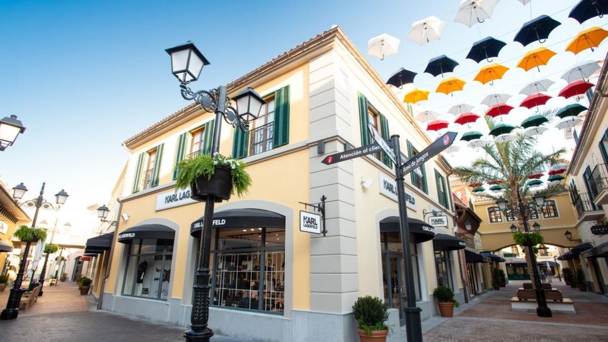 Vista del McArthurGlen Designer Outlet Málaga, en Plaza Mayor.