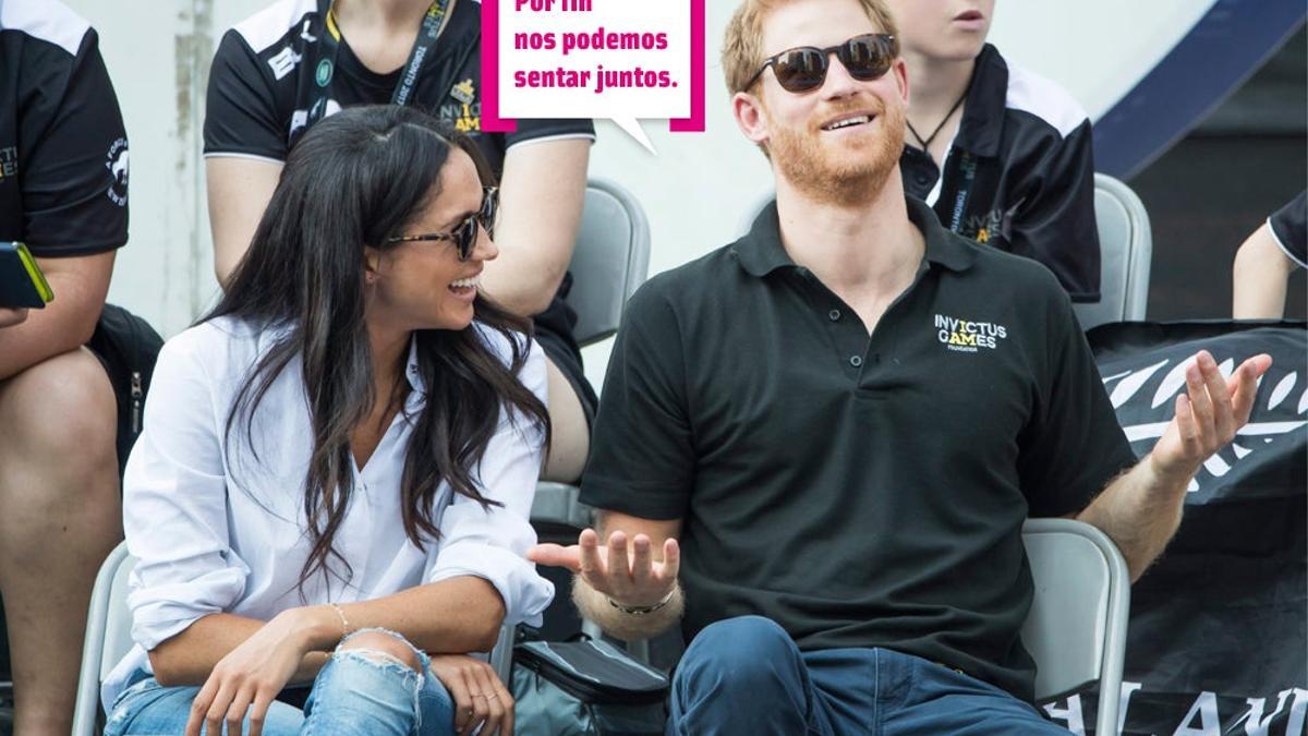 La pareja por fin puede ir por la calle tranquilamente