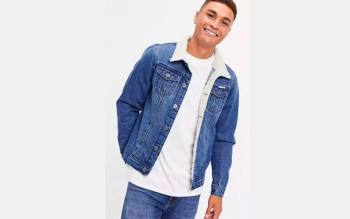 Chaqueta vaquera con borreguito