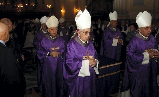 Funeral de Elías Yanez en la Basílica del Pilar