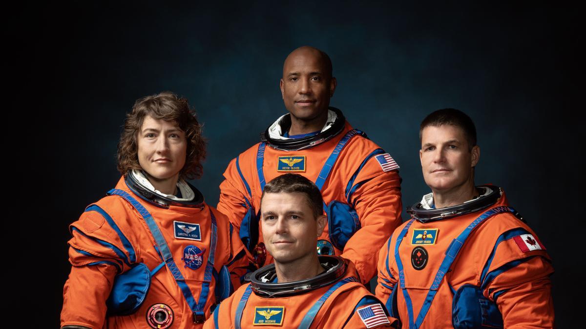Estos son los astronautas que irán a la Luna.