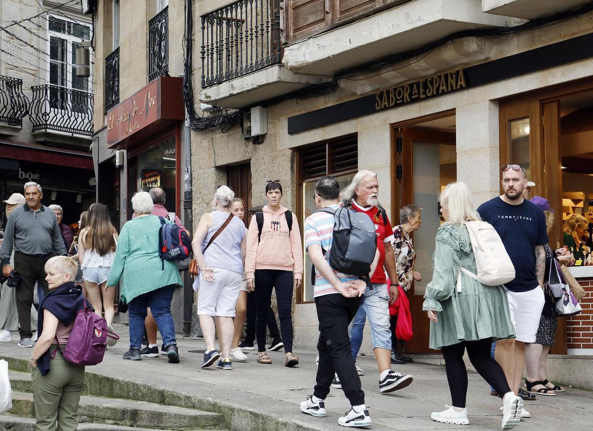 Primera escala oficial del crucero "Arvia" en Vigo