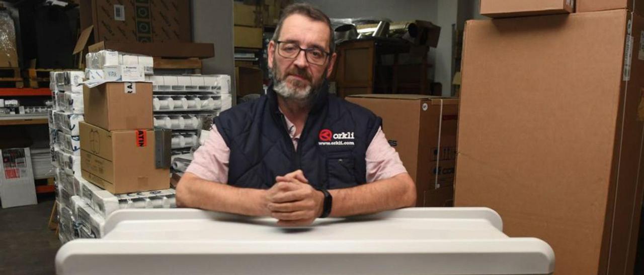 Carlos Galán, proveedor de equipos de calefacción.   | // CARLOS PARDELLAS