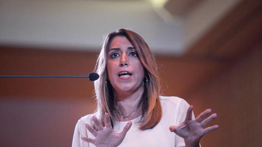 La presidenta de la Junta en funciones, Susana Díaz.